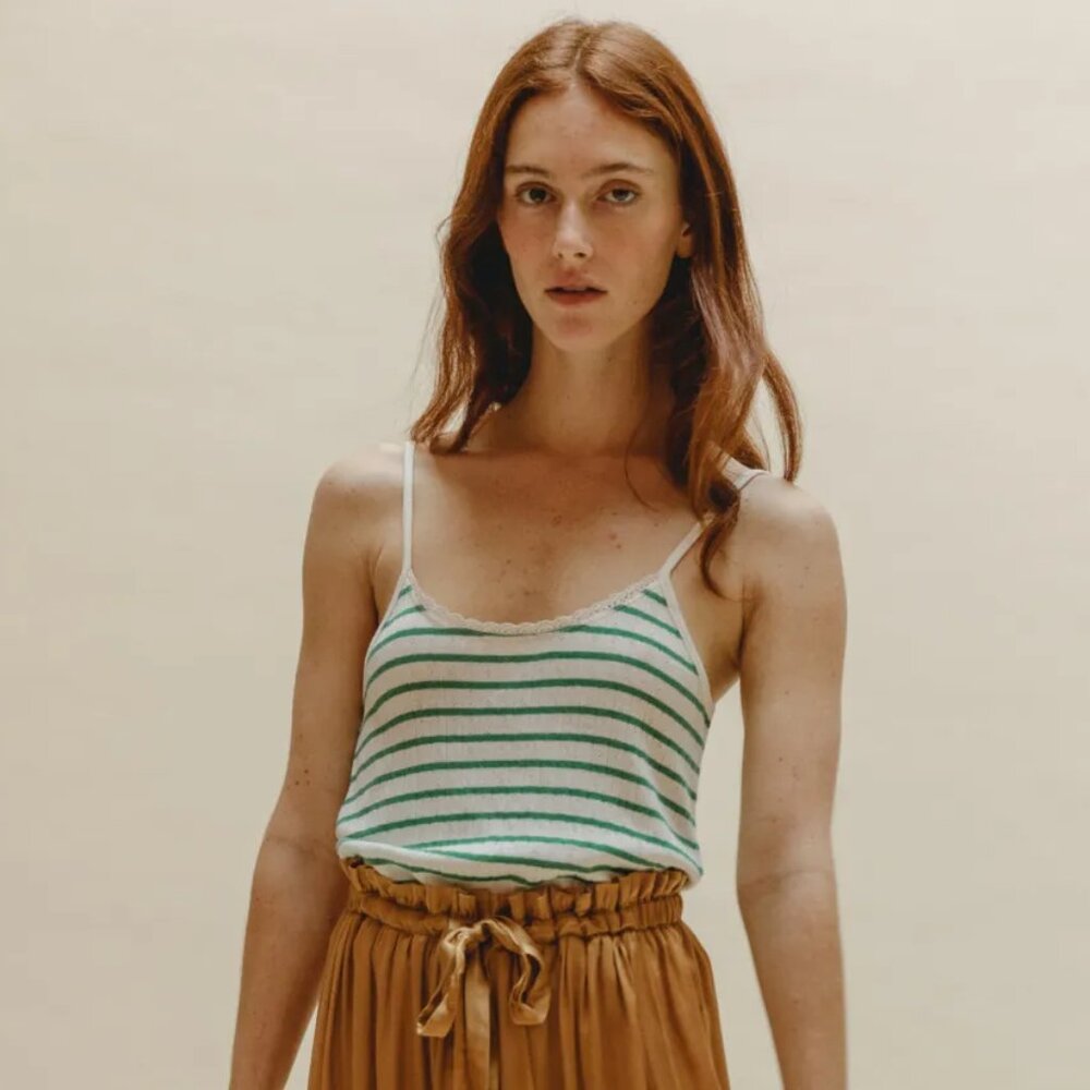 Emile et Ida  Zabare Stripes Tank Top